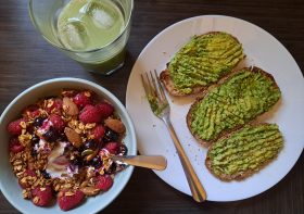 Mon petit déjeuner idéal et ma recette de Matcha Latte